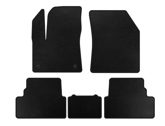 EVA Floor Mats (2017-2021, Black) for Opel Grandland X 2017- - image 1