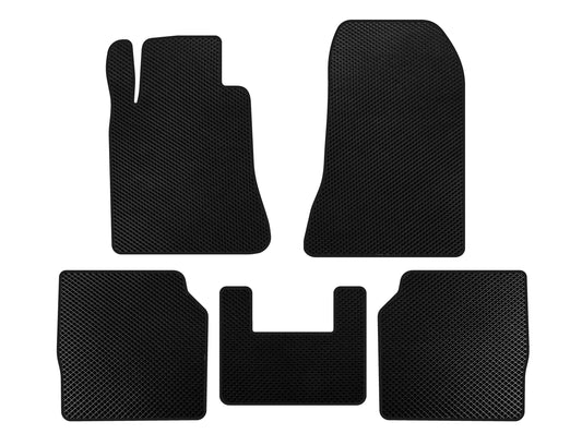 EVA Floor Mats (SD, Long Wheelbase, Black) for Mercedes S-сlass W140 1991-1998 - image 1
