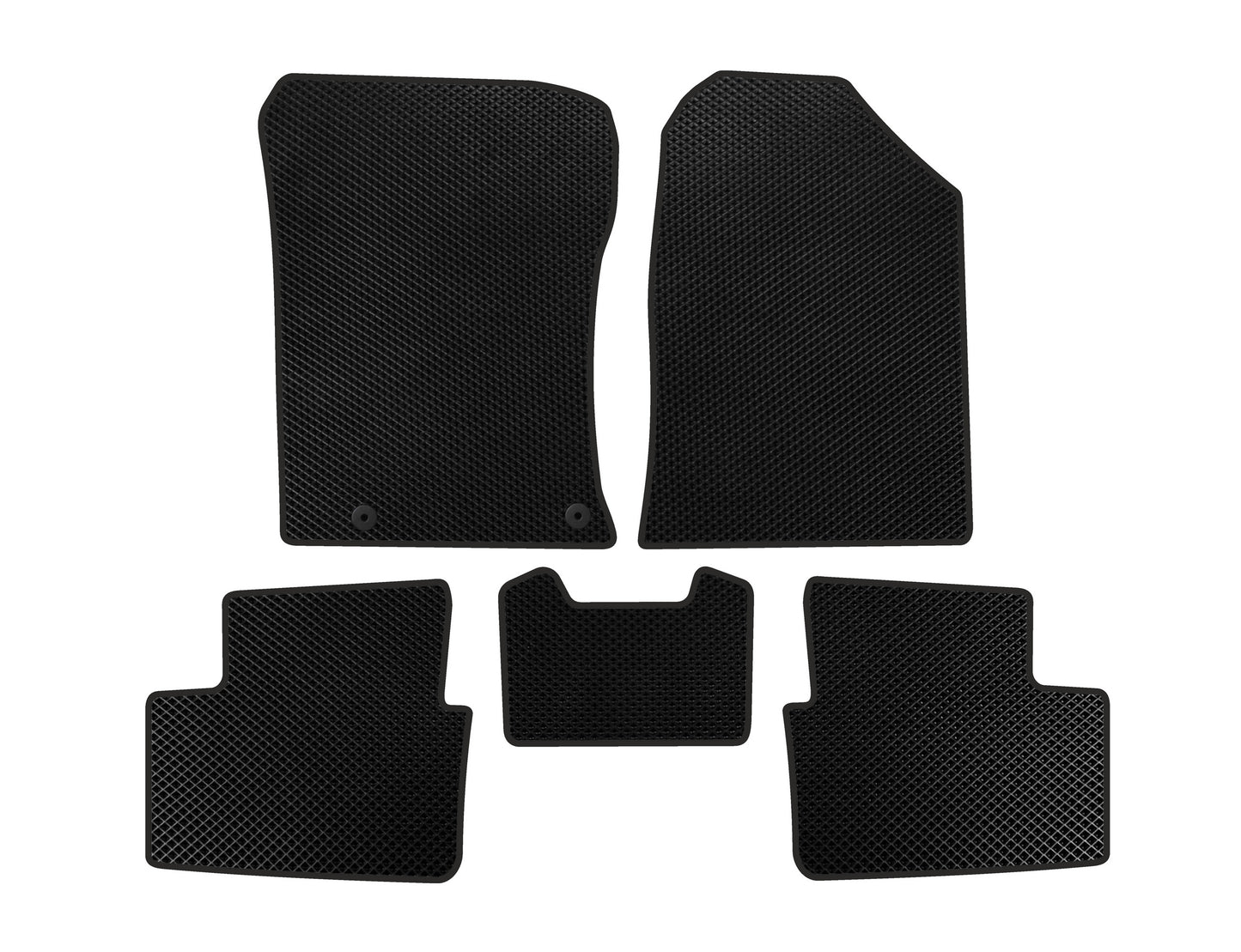 EVA Floor Mats (2021-, Black) for Kia Ceed 2018- - image 1