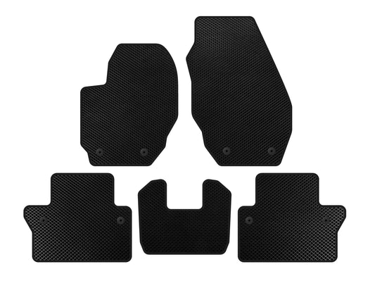 EVA Floor Mats (black) for Volvo V70 2007-2013 - image 1