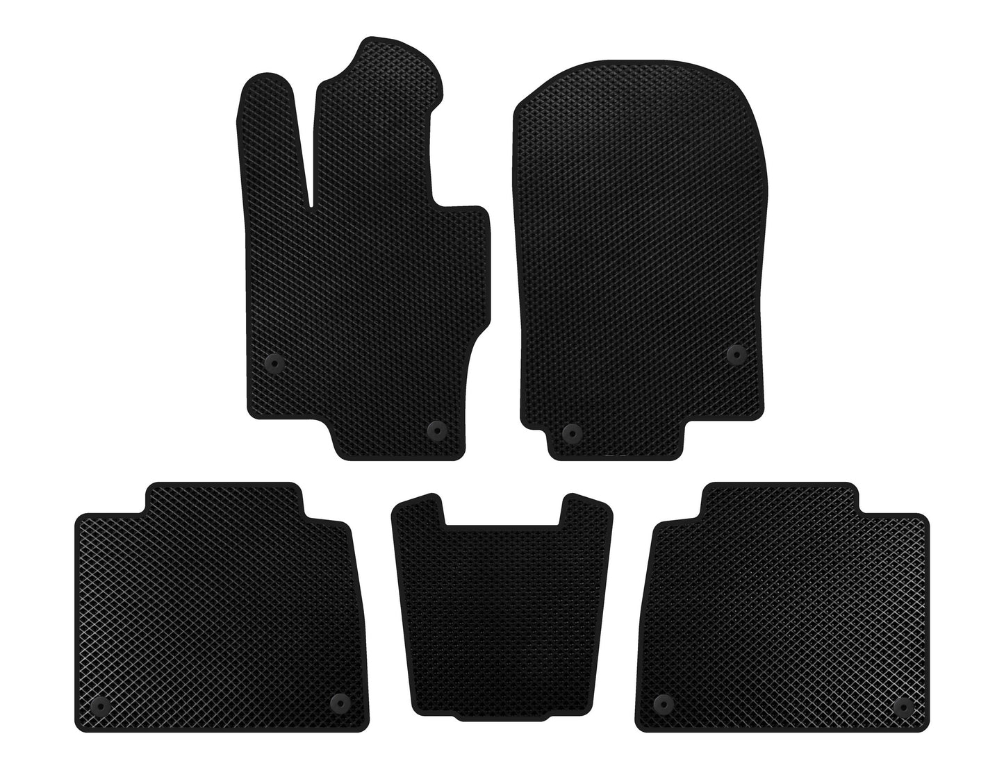 EVA Floor Mats (black) for Mercedes GLE W167 2018- - image 9