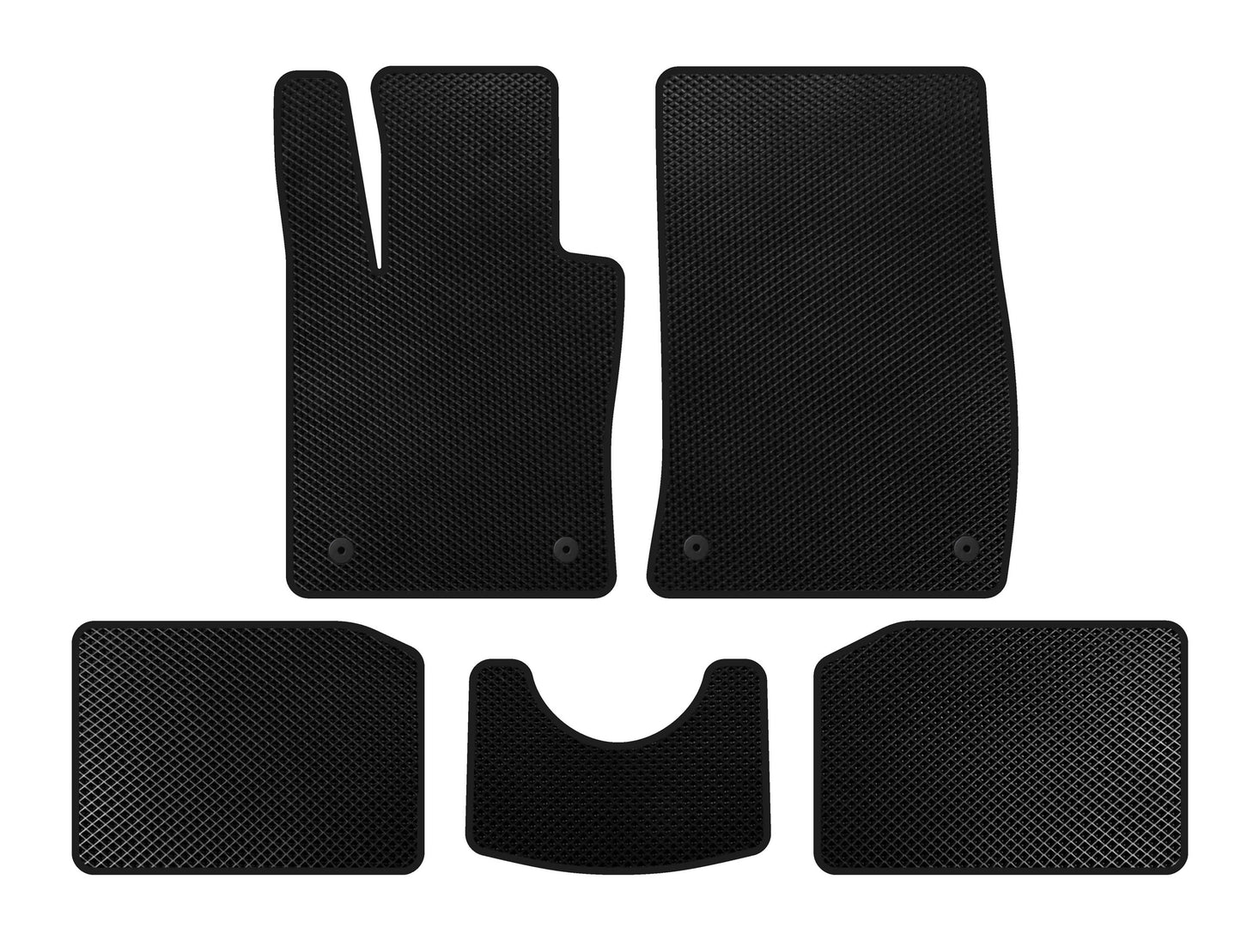EVA Floor Mats (SD Trim, Black) for Mini Countryman R60 2010-2017 - image 1