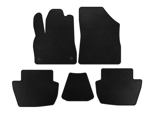 EVA Floor Mats (HB, Hybrid/Automatic, Black) for Citroen DS-5 2011-2015 - image 1