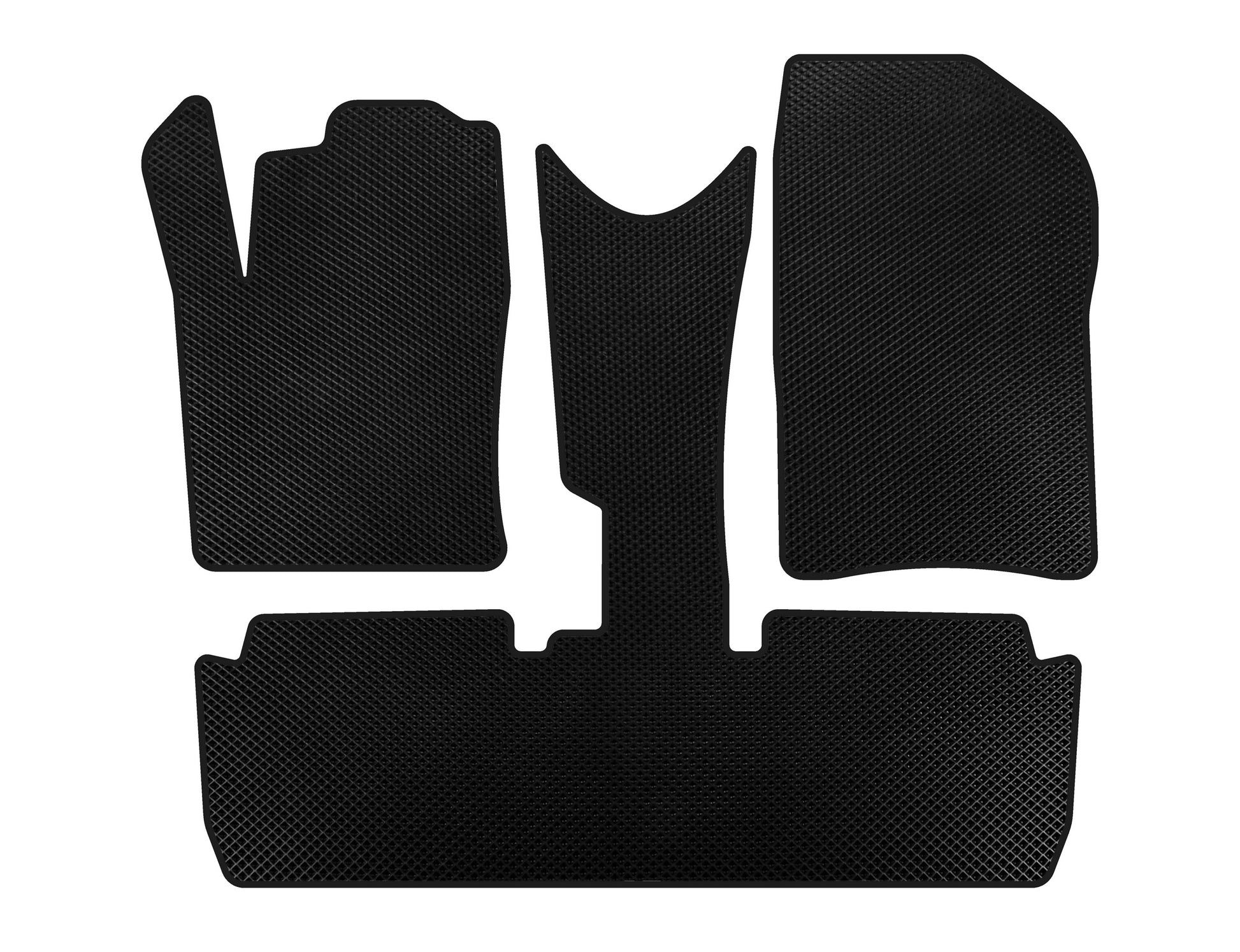 EVA Floor Mats (Pre-Facelift, Black) for Citroen Xsara Picasso 1999-2012 - image 1