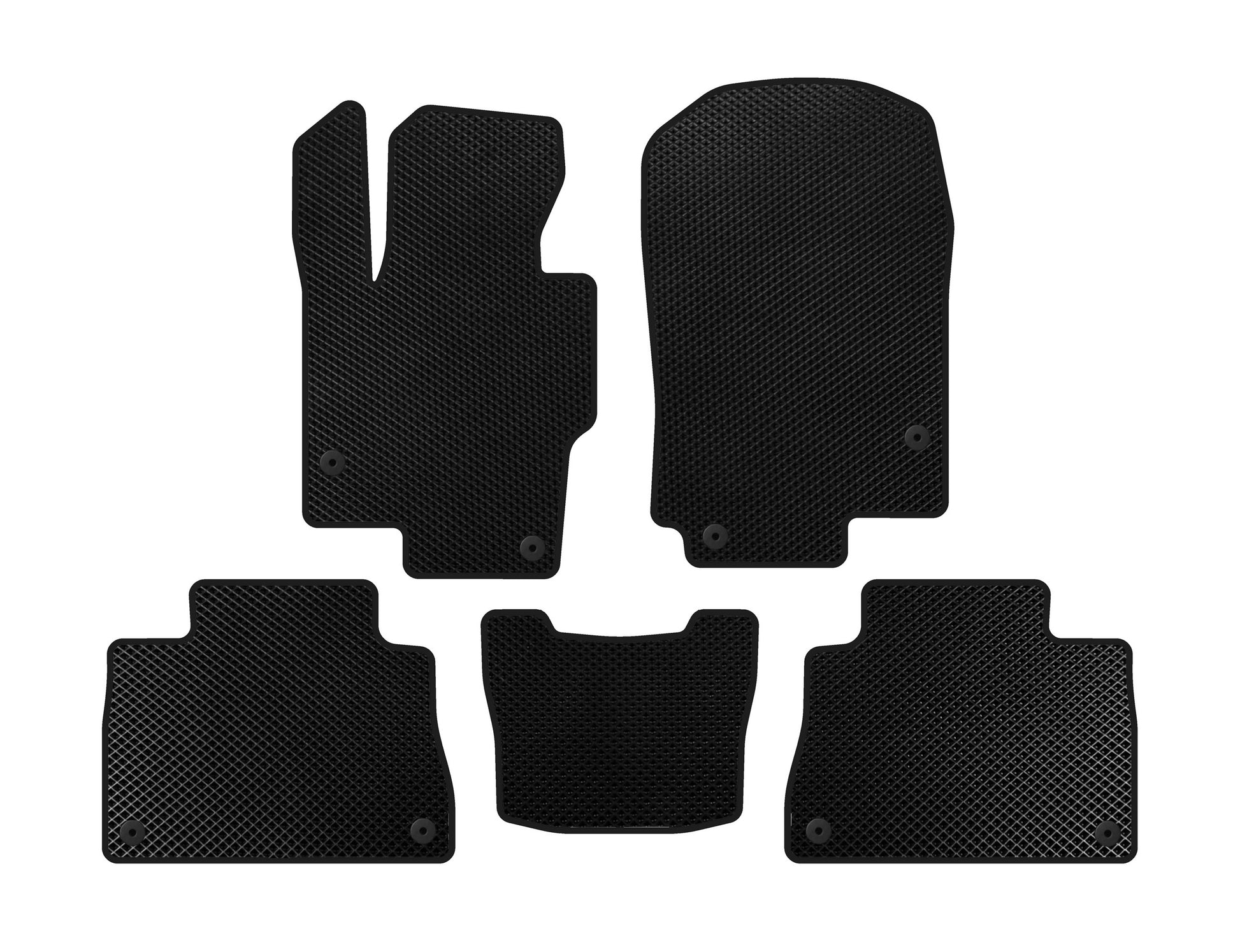 EVA Floor Mats (Black) for Mercedes GLE coupe C167 2019- - image 1