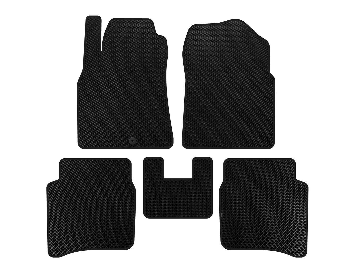 EVA Floor Mats (SD, Black) for Nissan Primera P12 2002-2007 - image 1
