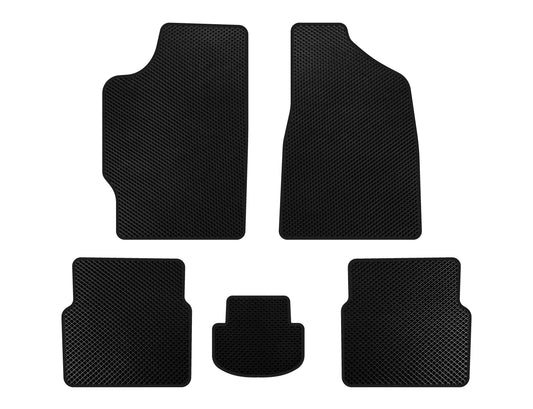 EVA Floor Mats (SD, Black) for Audi 80 1978-1986 - image 1