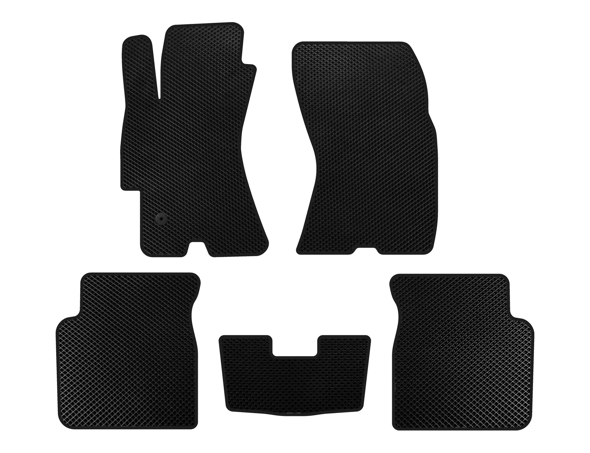 EVA Floor Mats (Black) for Subaru Outback 2005-2009 - image 1