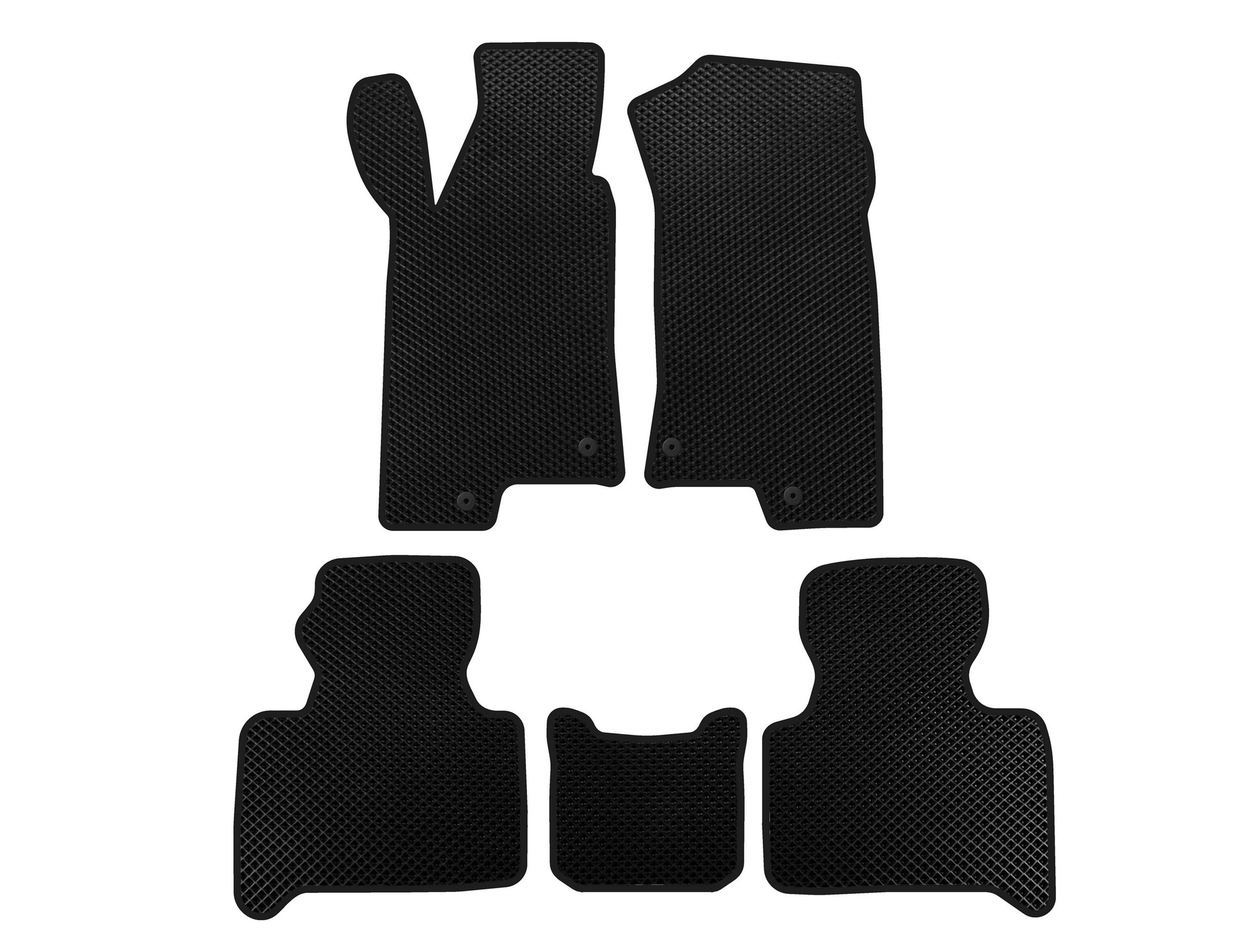 EVA Floor Mats (Black) for Hummer H3 2005-2010 - image 1