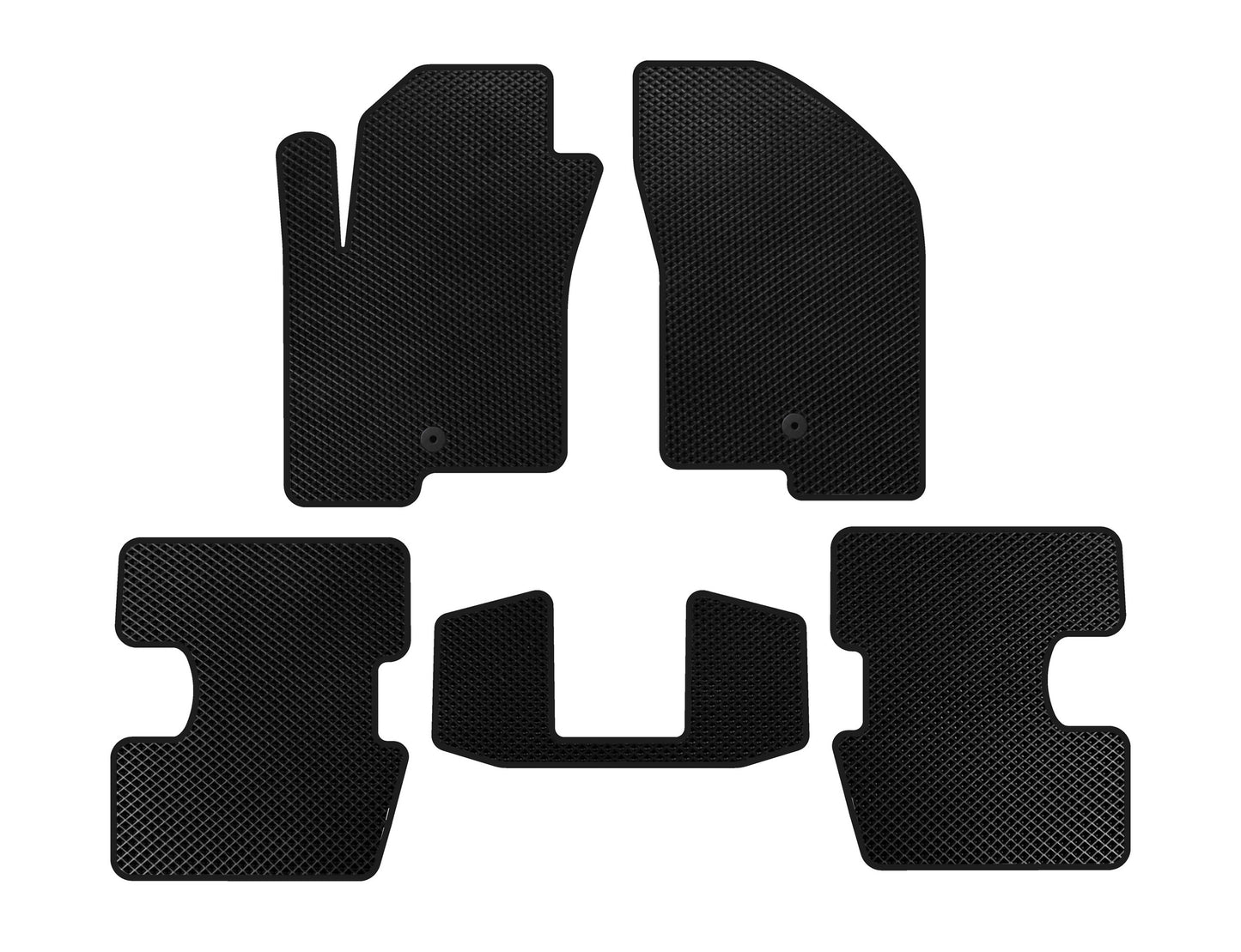 EVA Floor Mats (Black) for Jeep Patriot 2007-2016 - image 1