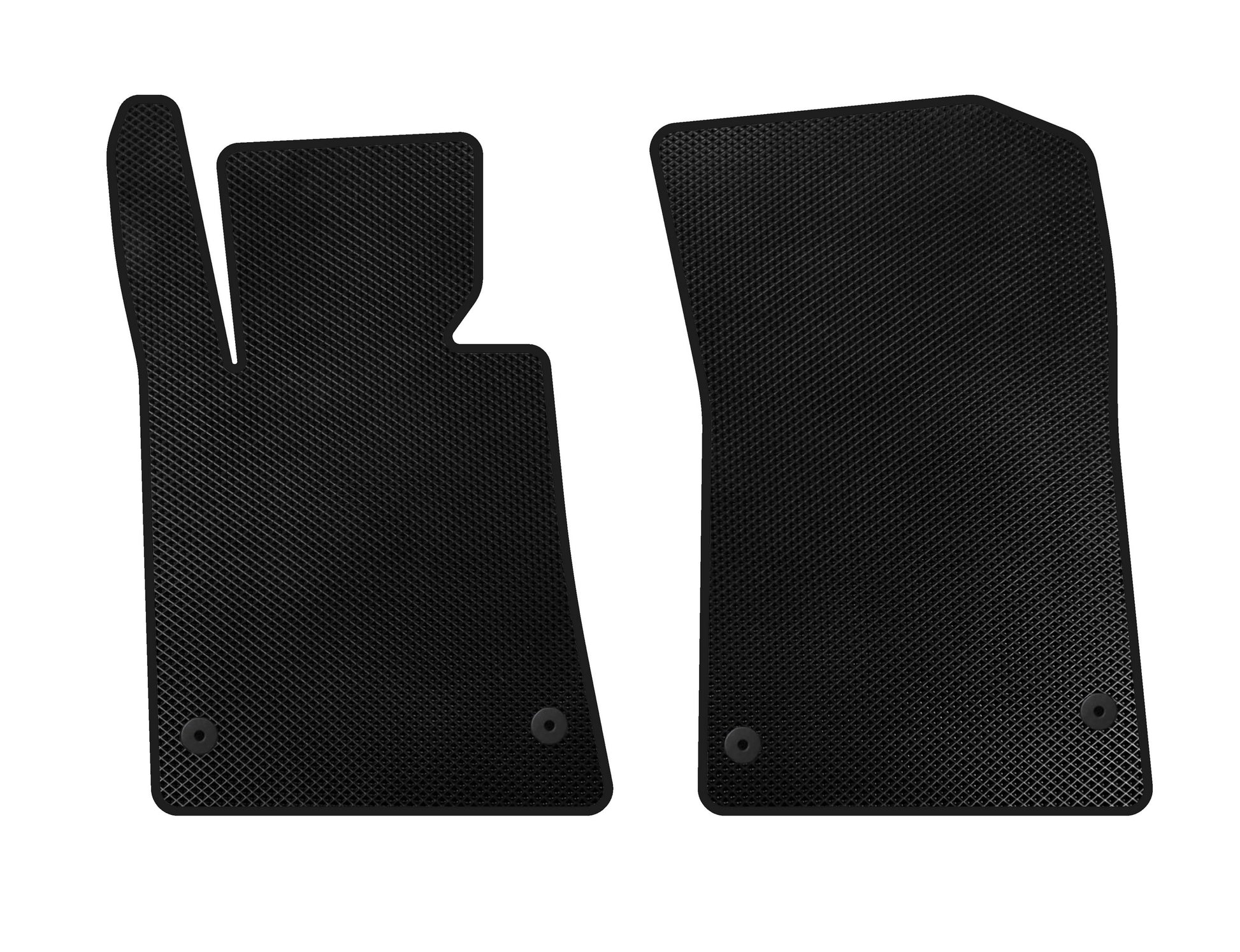 EVA Floor Mats (Roadster, Black) for Mercedes SLK R172 2011-2016 - image 1