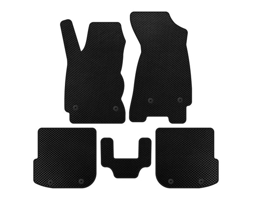 EVA Floor Mats (SD, Black) for Audi A4 B5 1994-2001 - image 1