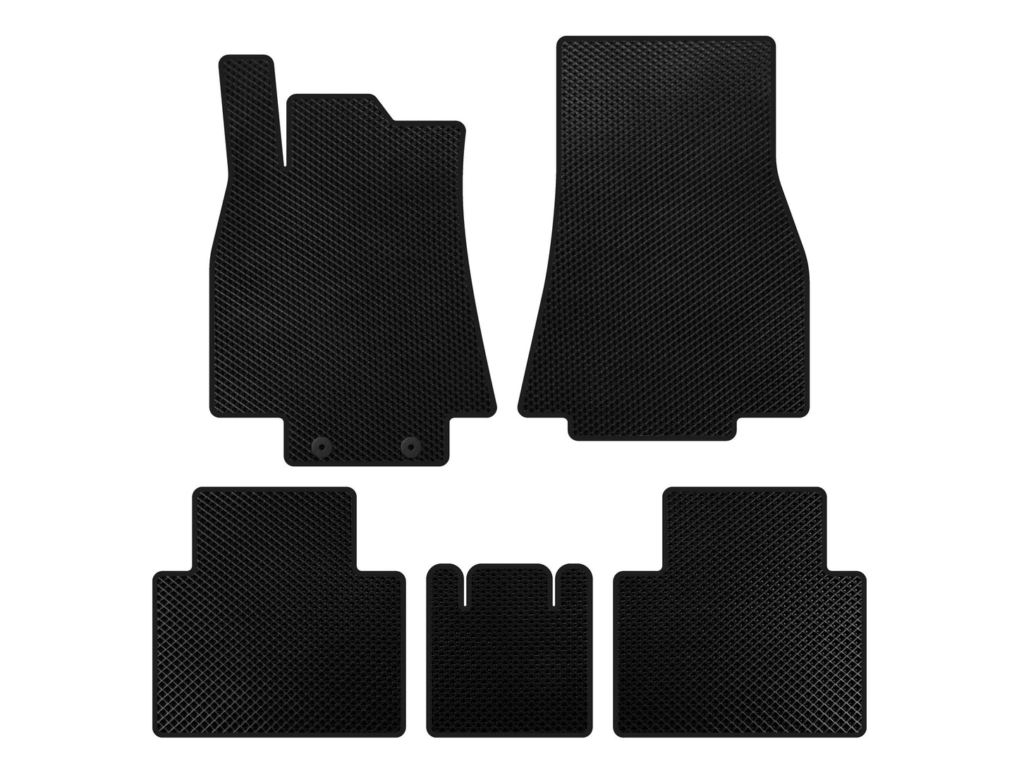 EVA Floor Mats (Black) for Mercedes B-class W245 2005-2011 - image 1