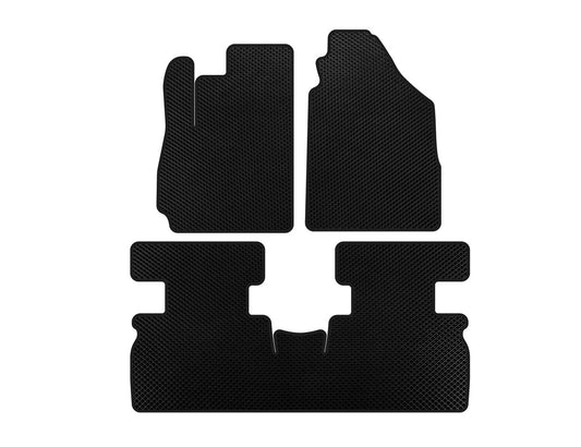 EVA Floor Mats (2 Rows, Black) for Jetour X70 2018- - image 1