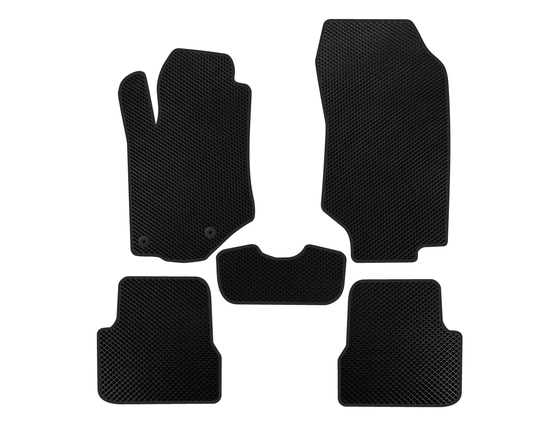 EVA Floor Mats (Black) for Opel Mokka 2021- - image 1