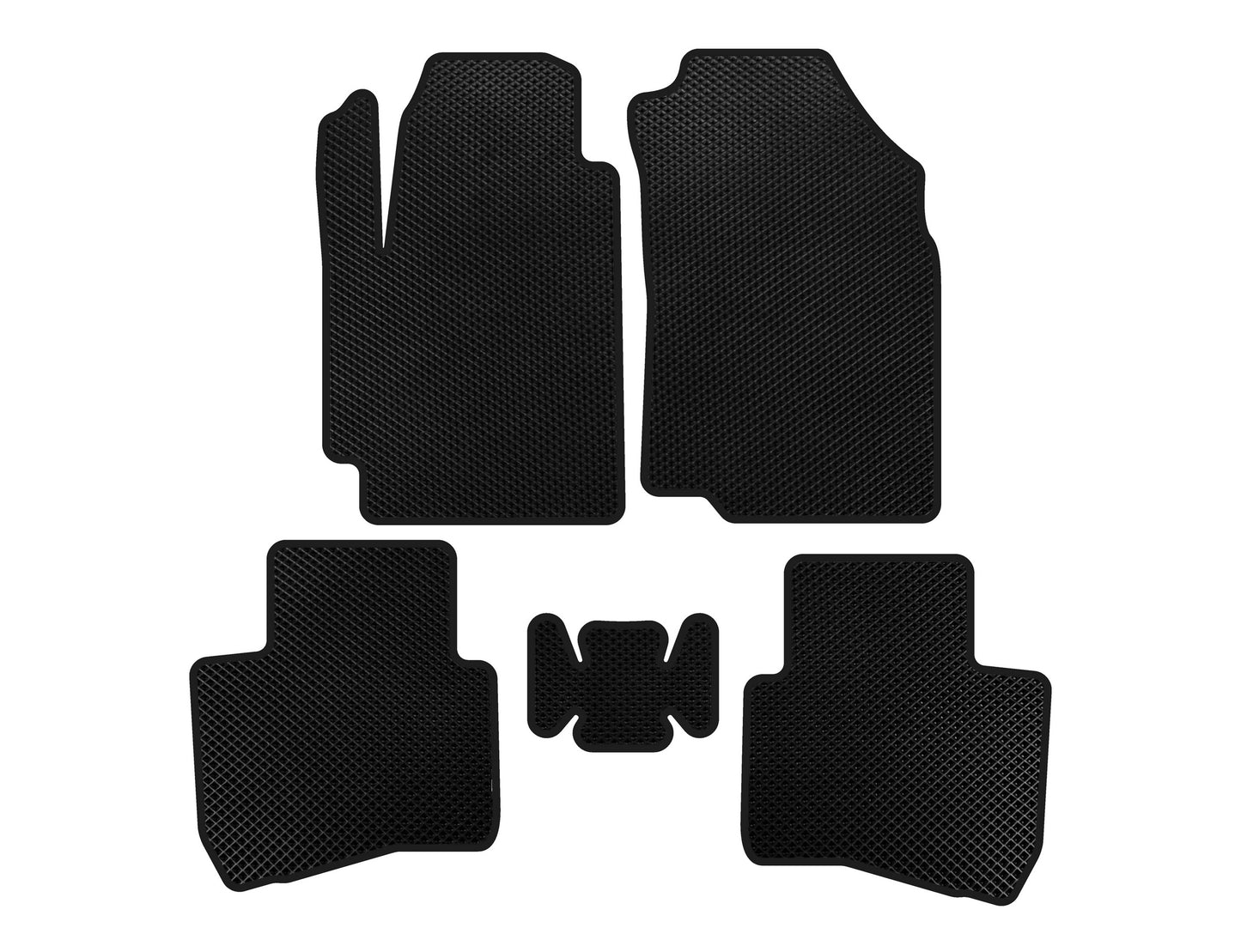 EVA Floor Mats (Black) for JAC S2 2014-2020 - image 1