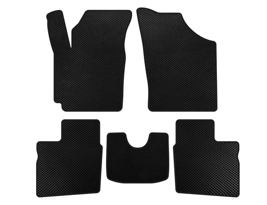 EVA Floor Mats (2005-2009, SD, Black) for Geely CK-1 2005-2008 - image 1