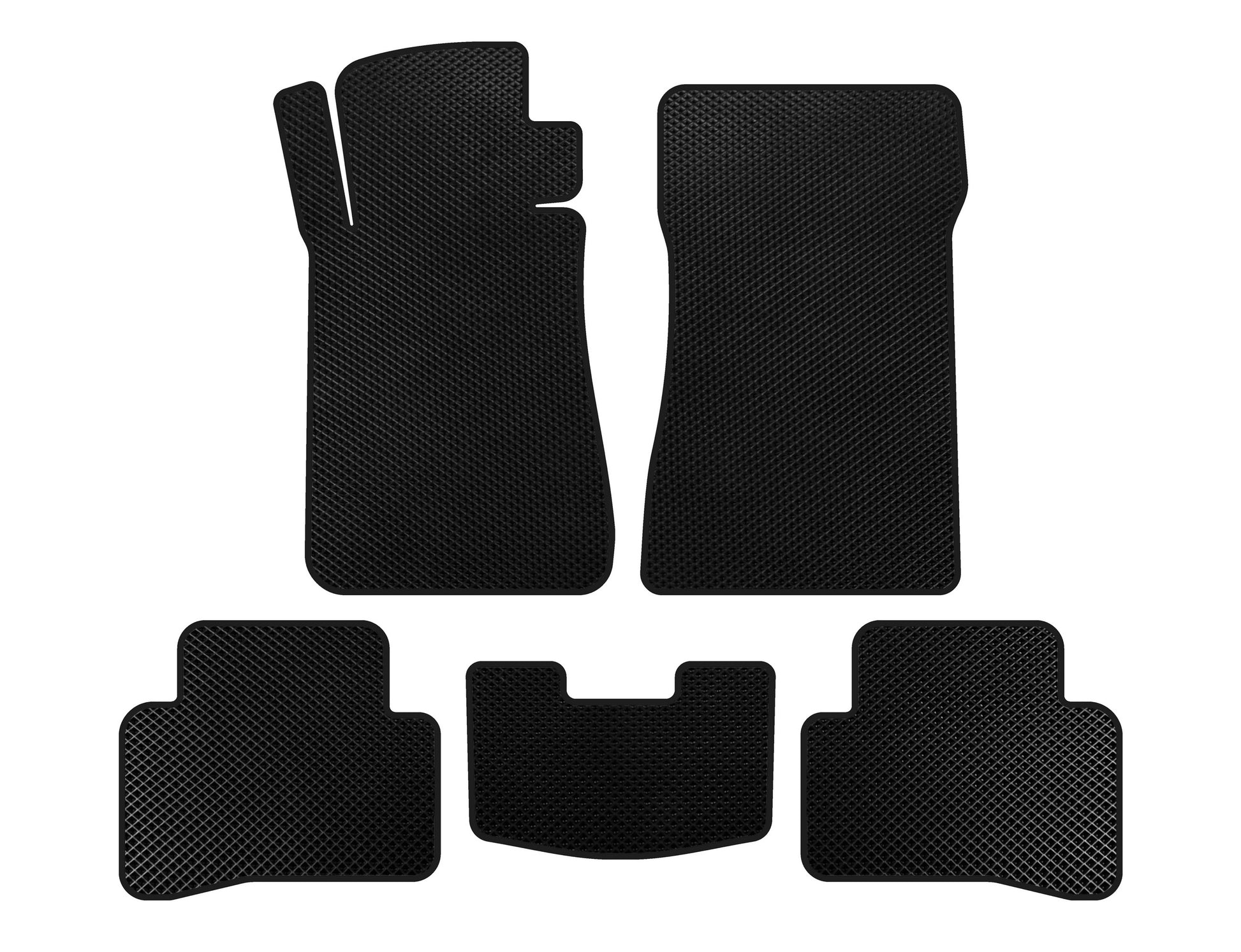 EVA Floor Mats (SD, Black) for Mercedes C-class W202 1993-2001 - image 1