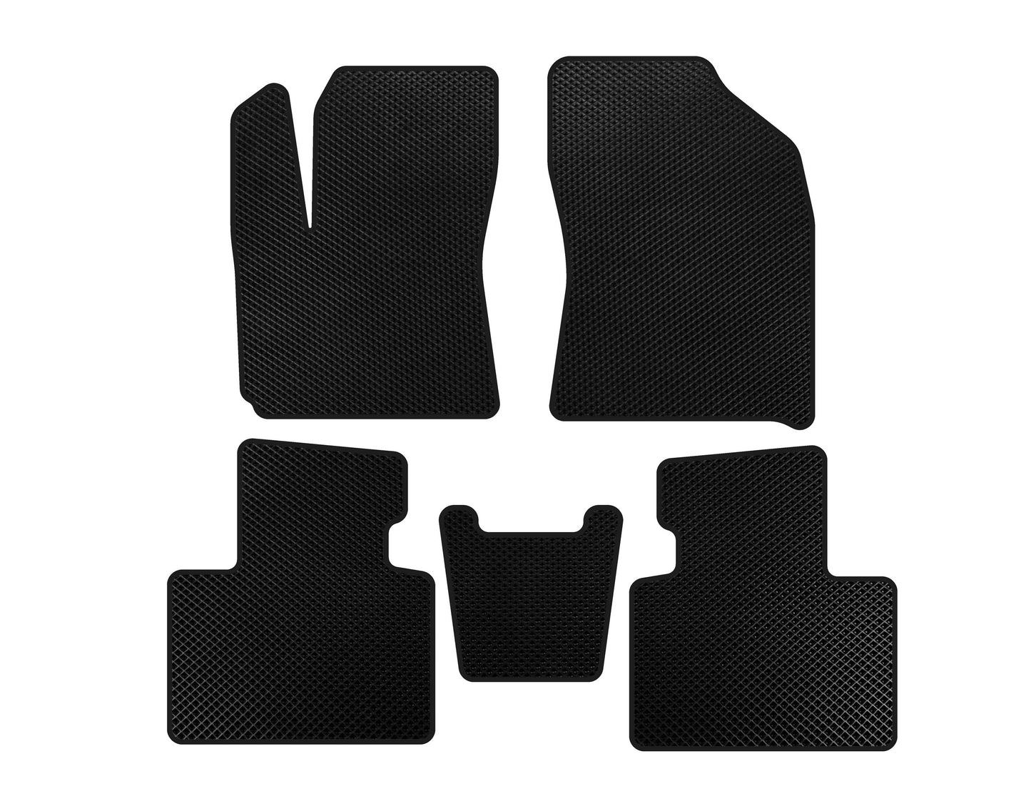 EVA Floor Mats (Black) for FAW X40 2016-2021 - image 1