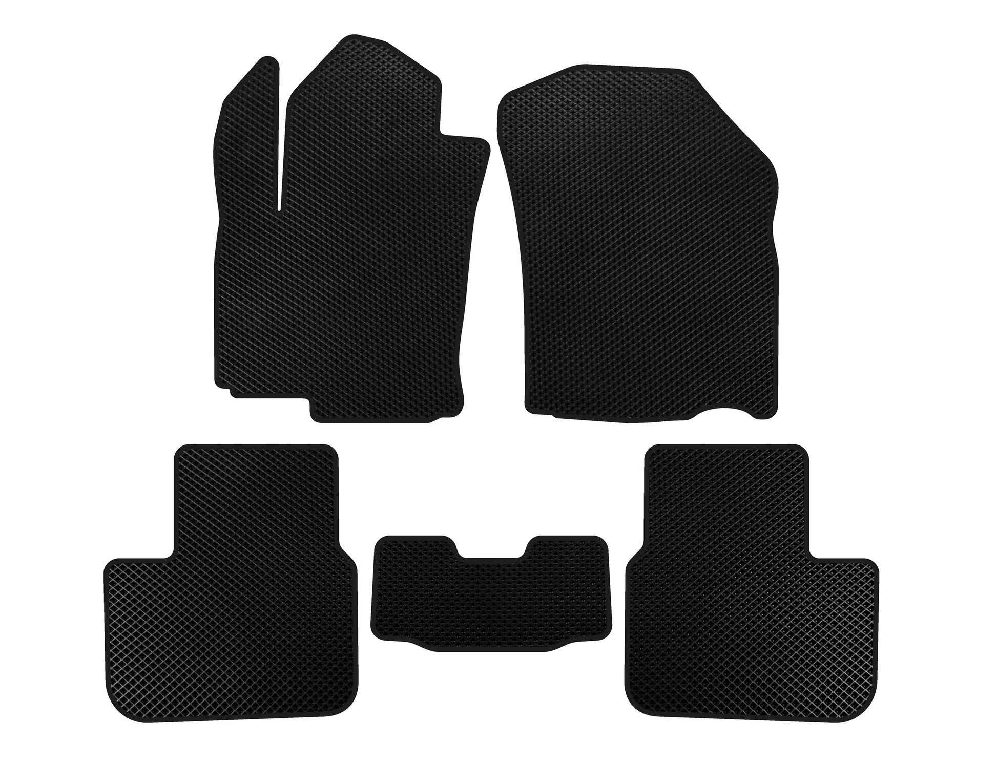EVA mats (HB, Black) for Fiat Sedici 2006↗ - image 1