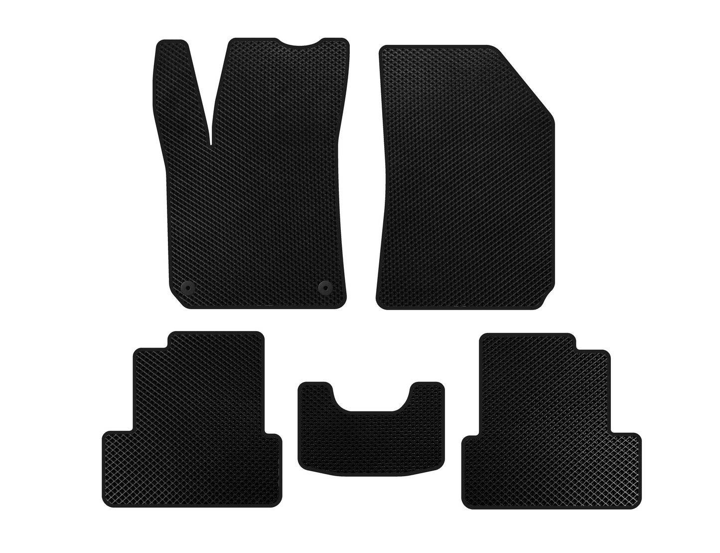 EVA Floor Mats (black) for Peugeot 308 2014-2021 - image 1
