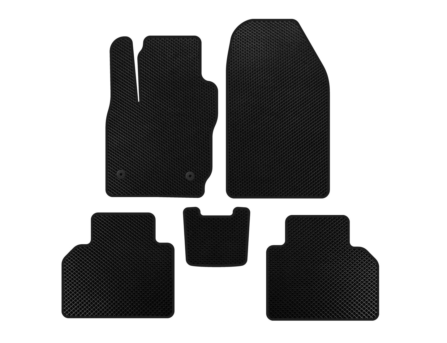 EVA Floor Mats (Black) for Ford Courier 2014-2023 - image 1