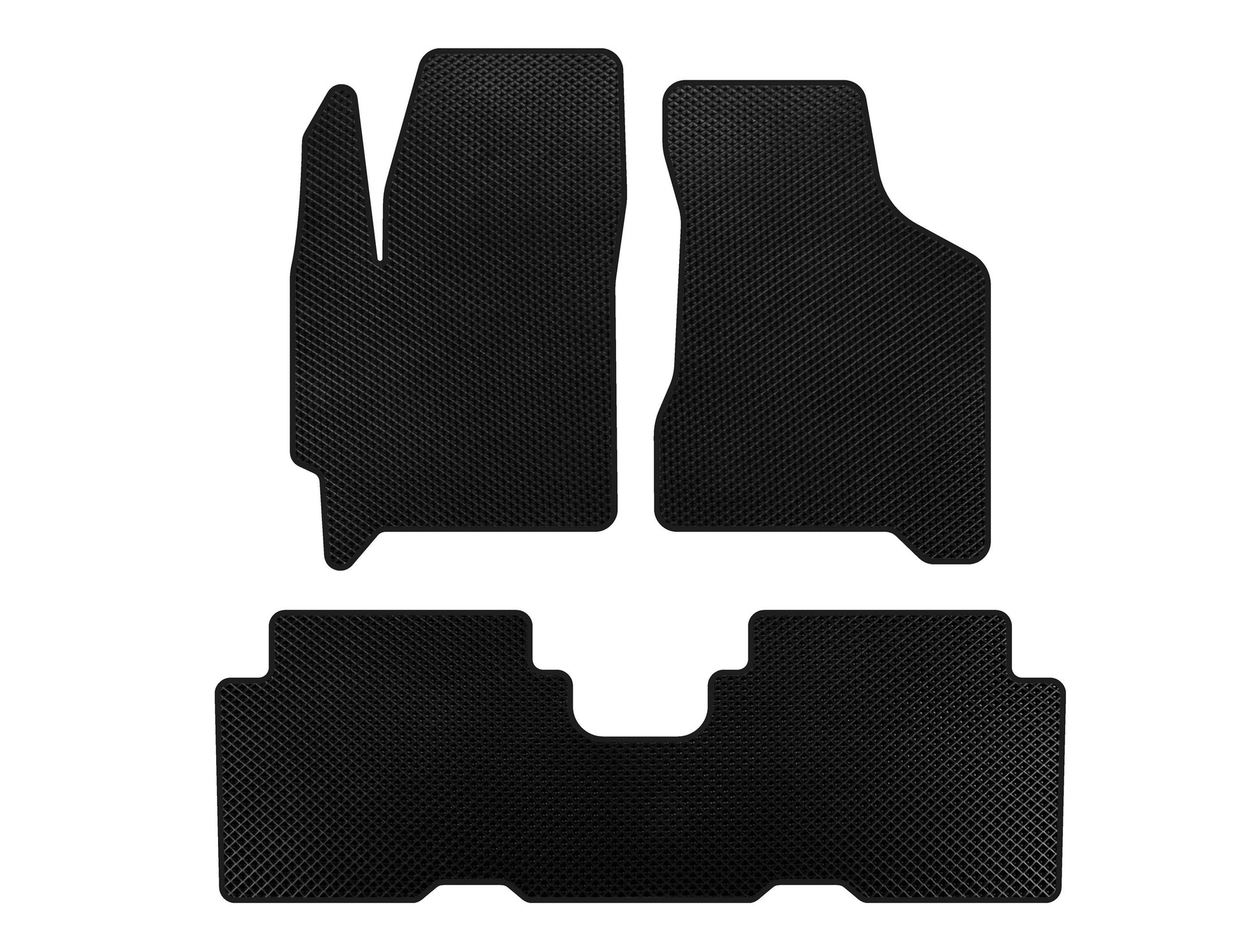 EVA Floor Mats (Black) for Kia Carens 1999-2012 - image 1