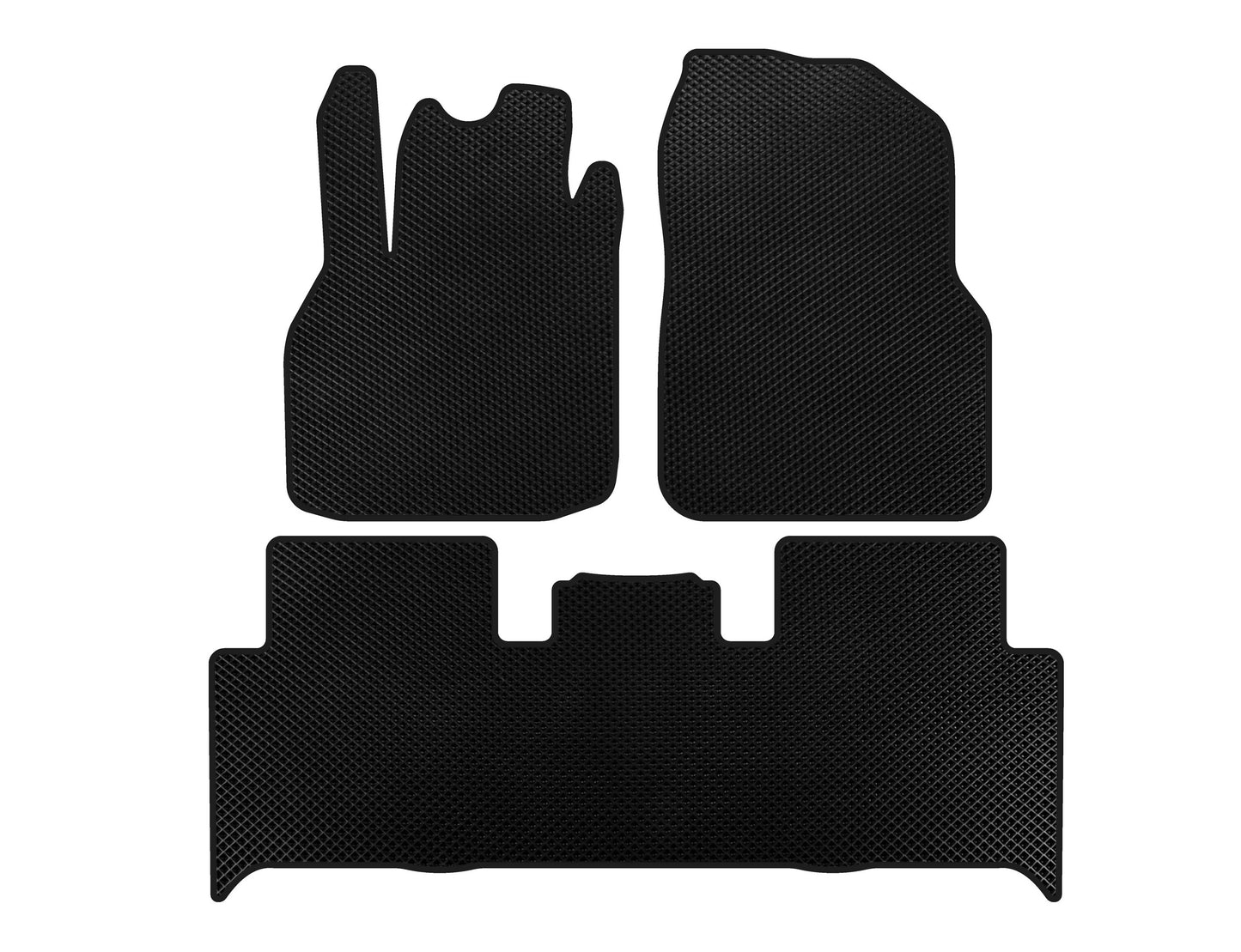 EVA Floor Mats (2 Rows, Black) for Renault Scenic/Grand 2003-2009 - image 1