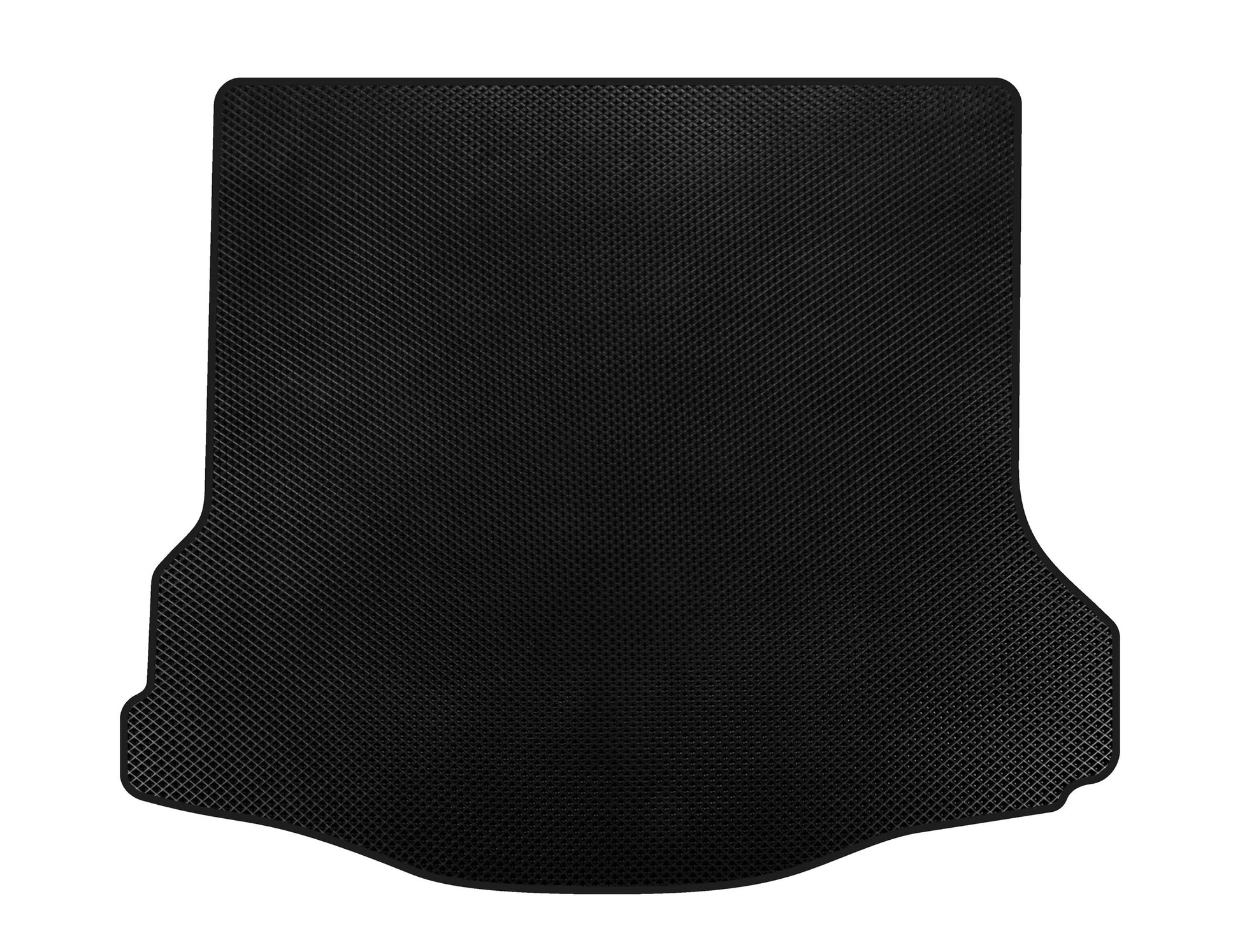 Trunk Mat (2011-2014, SD, USA, Black) for Ford Focus III 2011-2017 - image 1