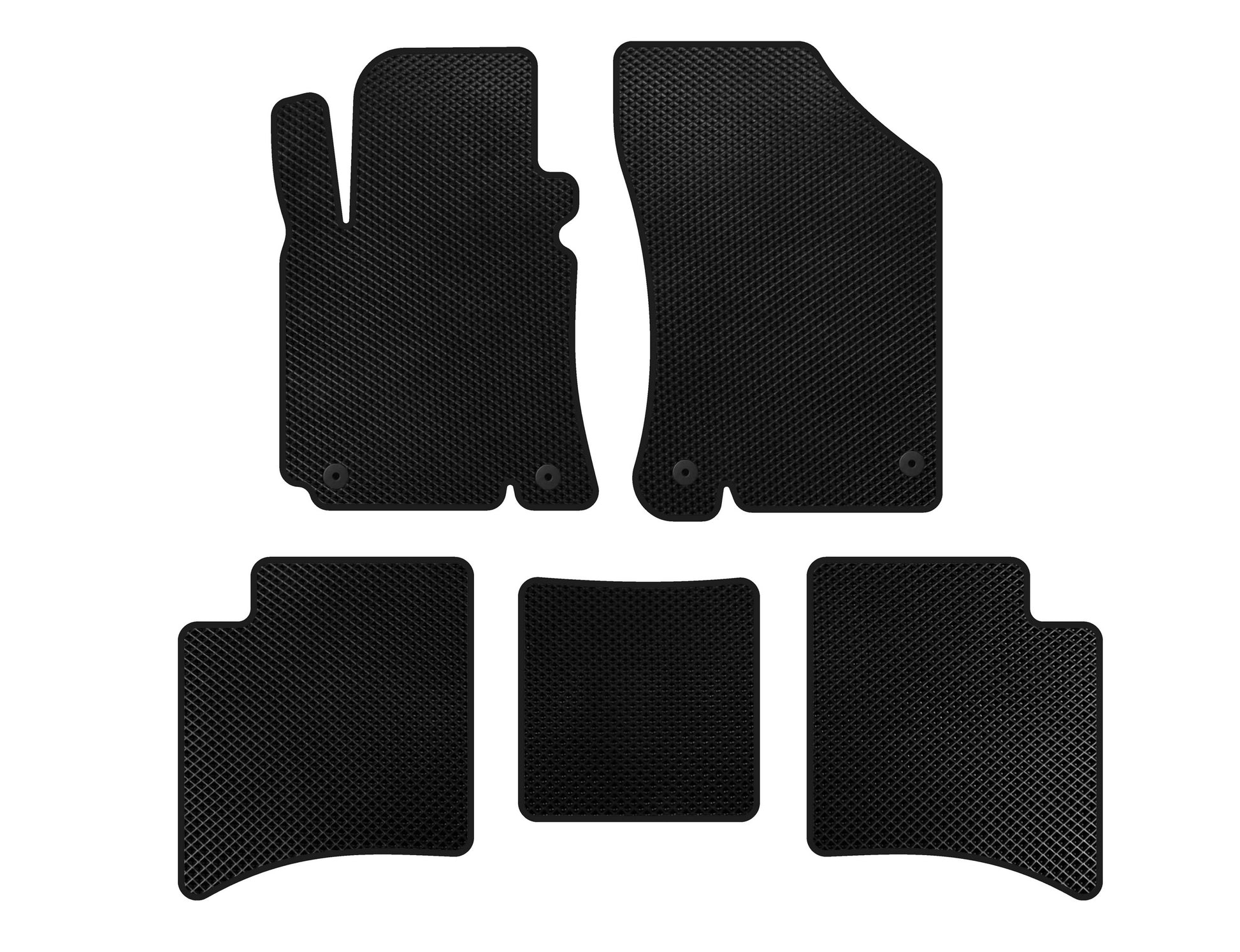 EVA Floor Mats (Black) for Geely MK Cross 2010-2016 - image 1