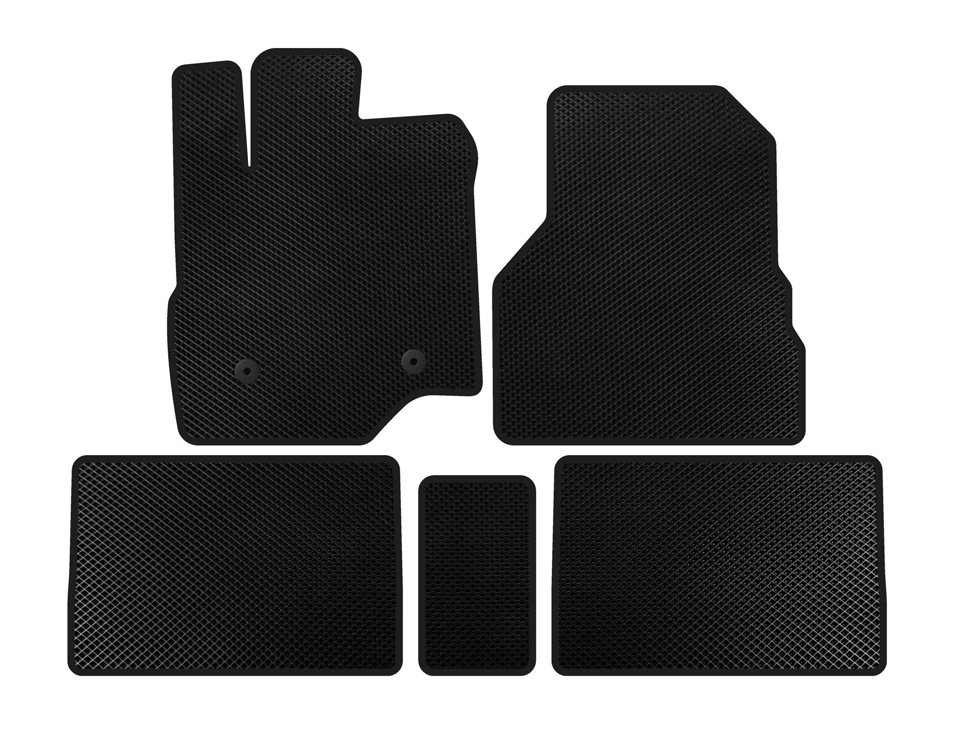 EVA Floor Mats (Black) for GMC Terrain 2009-2017 - image 1