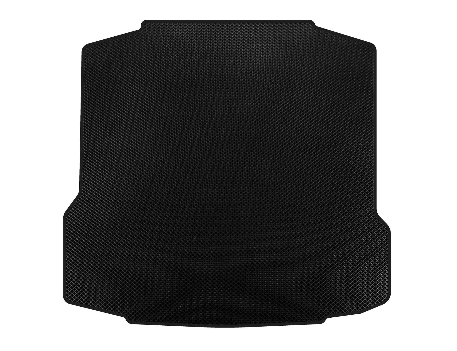 Trunk Mat (Liftback, Black) for Skoda Rapid 2012-2019 - image 1