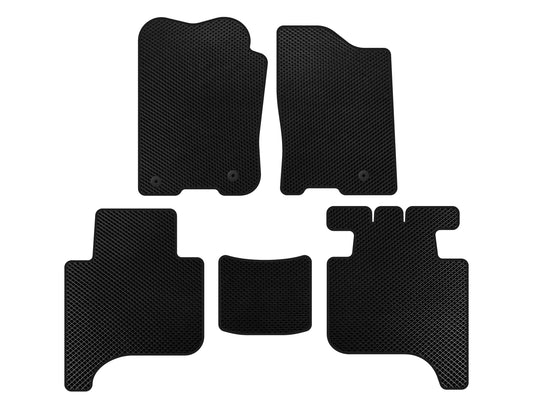 EVA Floor Mats (2 Rows, 2004-2008, Black) for Infiniti QX56 2004-2010 - image 1