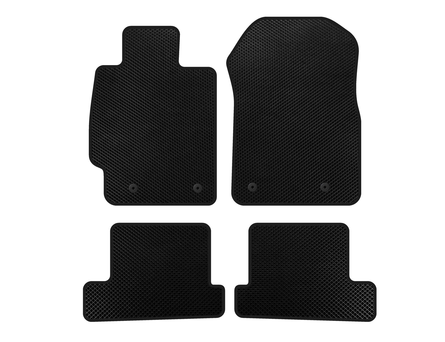 EVA Floor Mats (Coupe, Black) for Subaru BRZ 2012-2021 - image 1