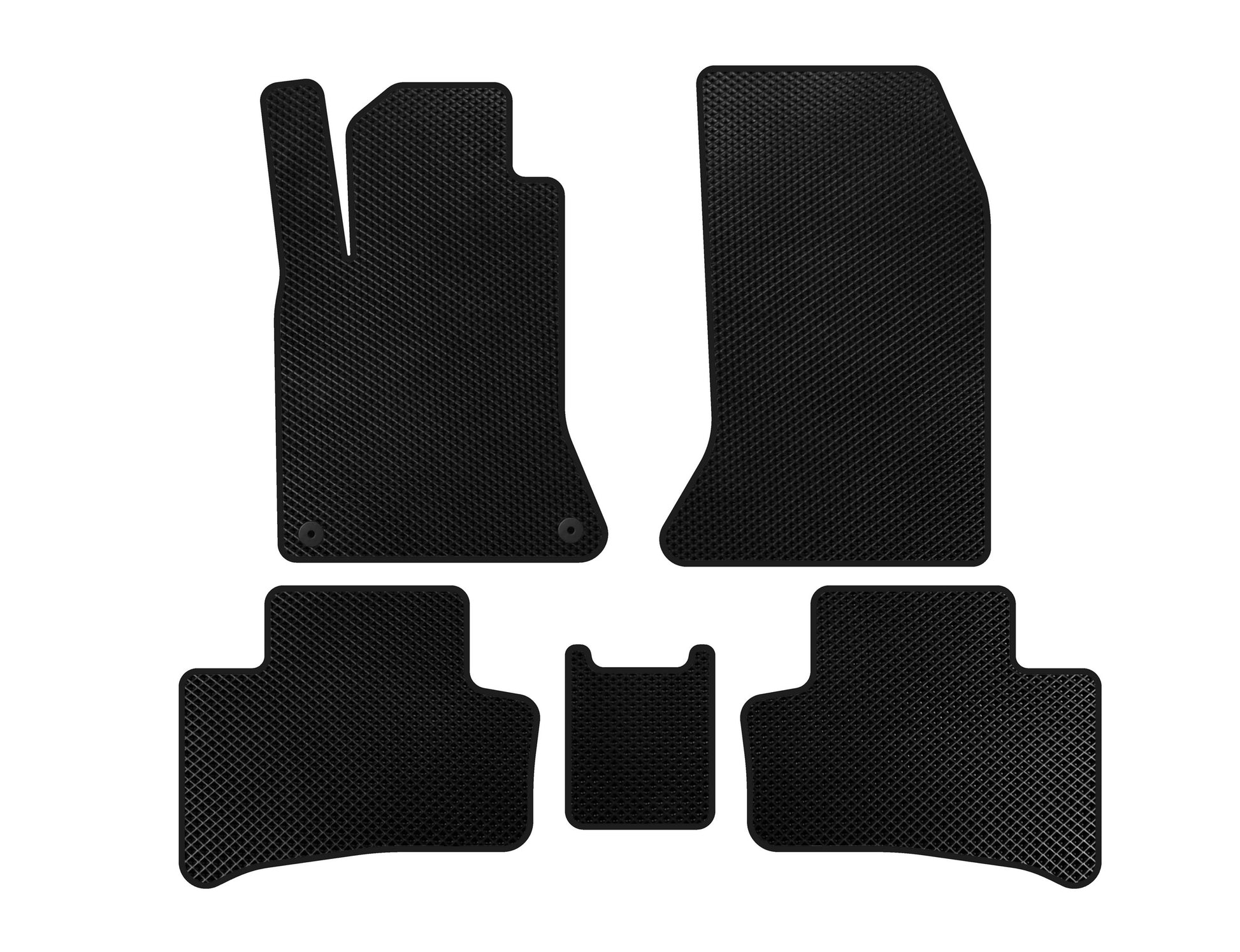 EVA Floor Mats (2011-2015, Electric, Black) for Mercedes B-class W246 2011-2018 - image 1
