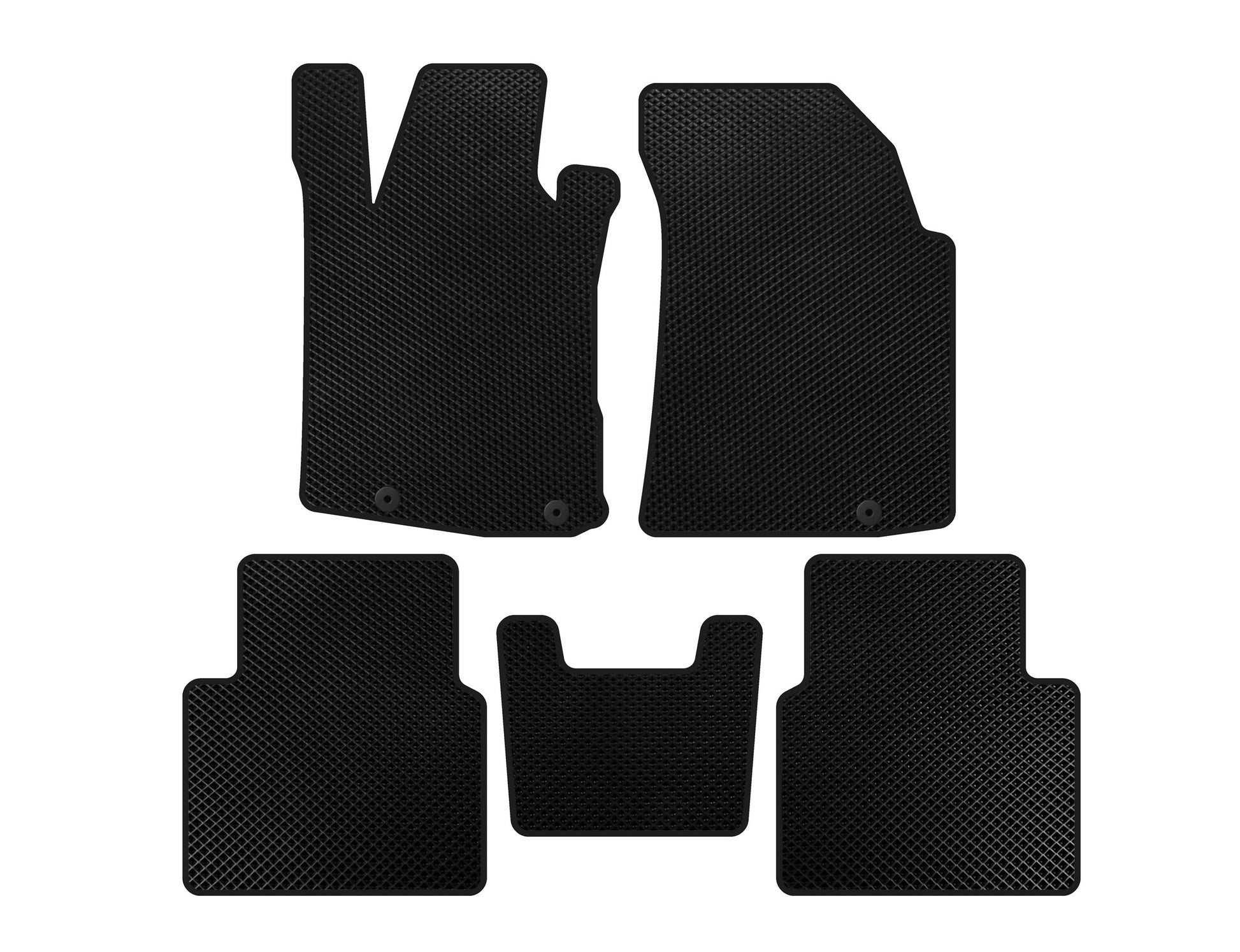 EVA Floor Mats (SD, Black) for Nissan Maxima 2015-2023 - image 1
