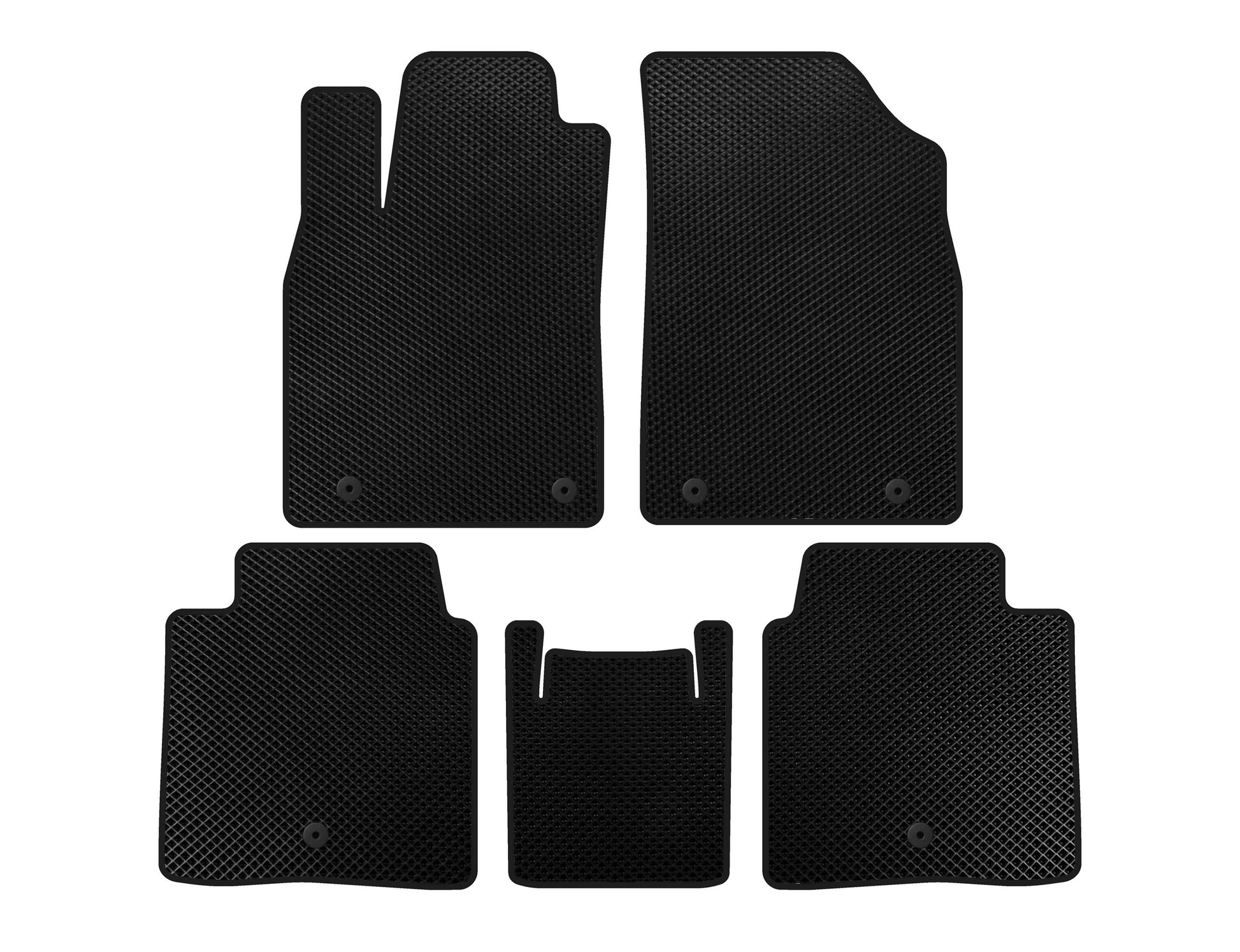EVA Floor Mats (SD, Hybrid, Black) for Lexus ES 2012-2018 - image 1