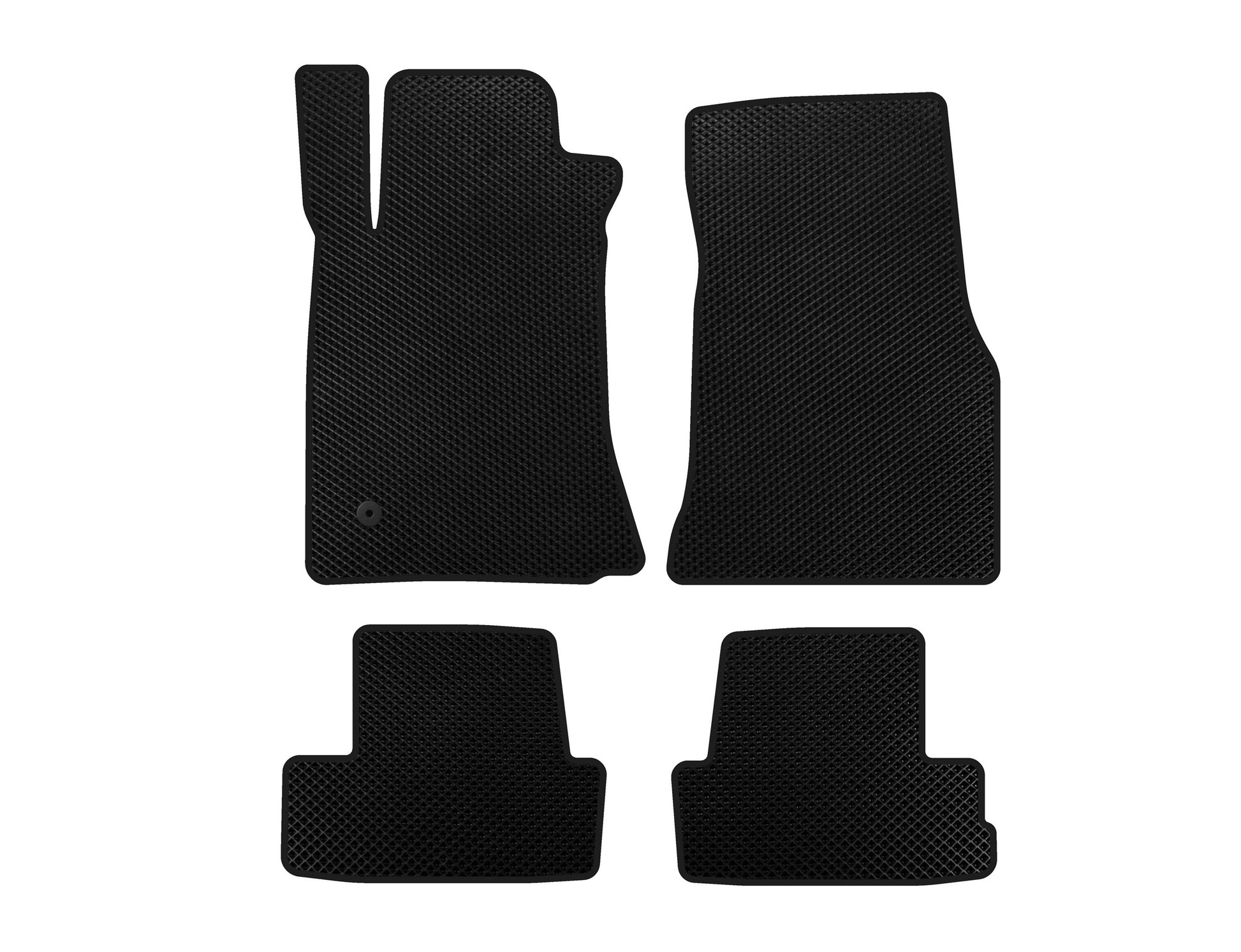 EVA floor mats (2005-2009, GT, Coupe, Black) for Ford Mustang 2005-2014 - image 1