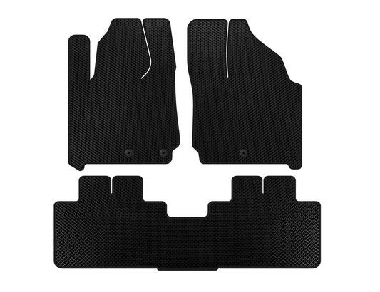 EVA Floor Mats (Black) for Cadillac SRX 2010-2016 - image 1