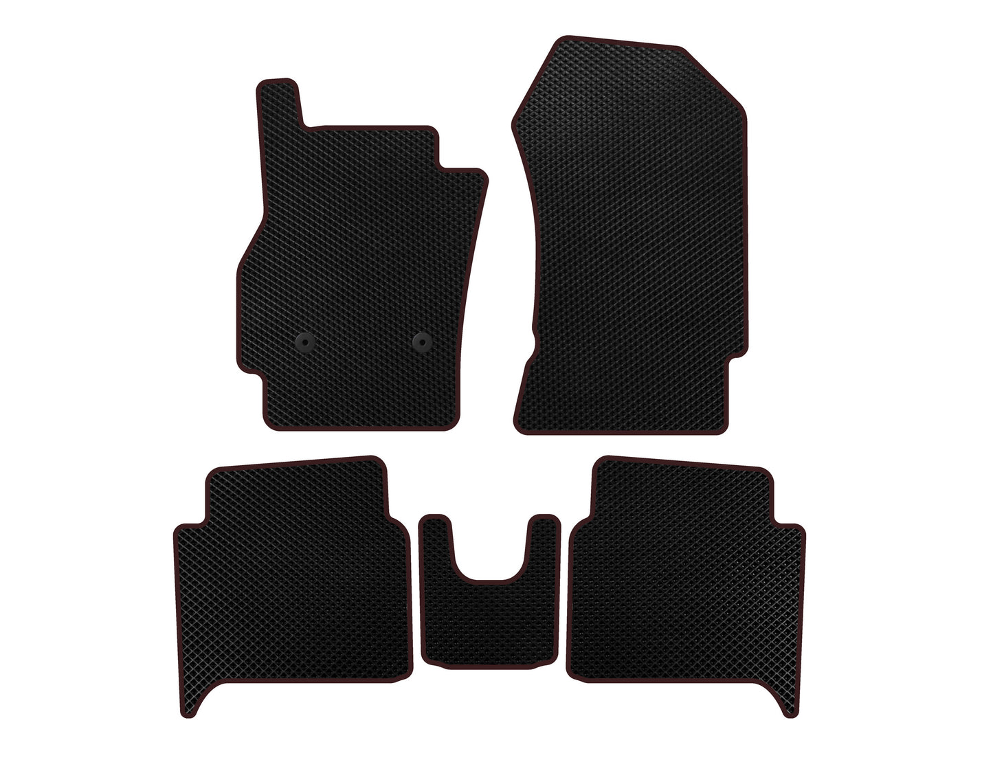 EVA Floor Mats (HB, Black) for Renault Zoe 2012-2019 - image 1
