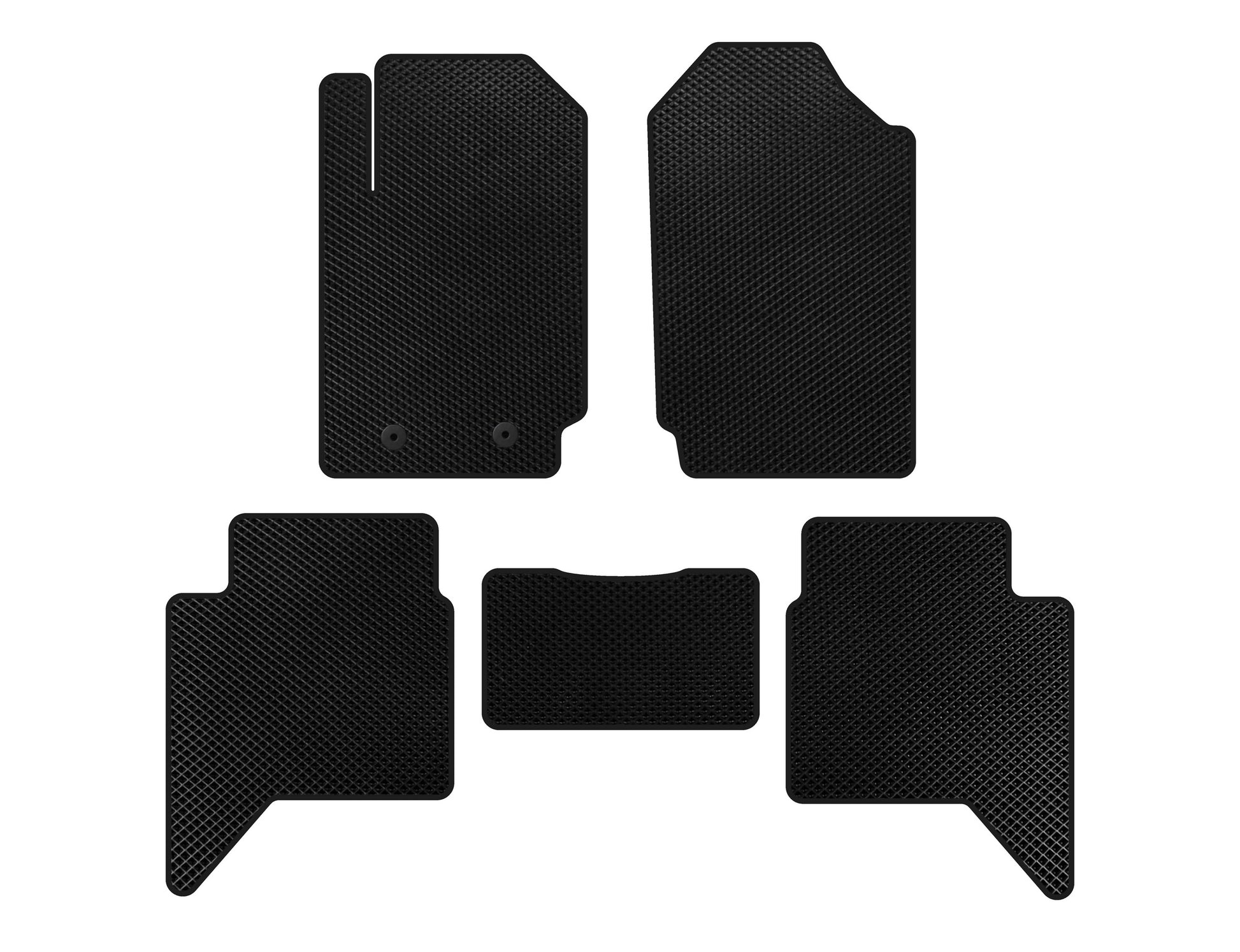 EVA Floor Mats (Black) for Ford Ranger 2011-2022 - image 1