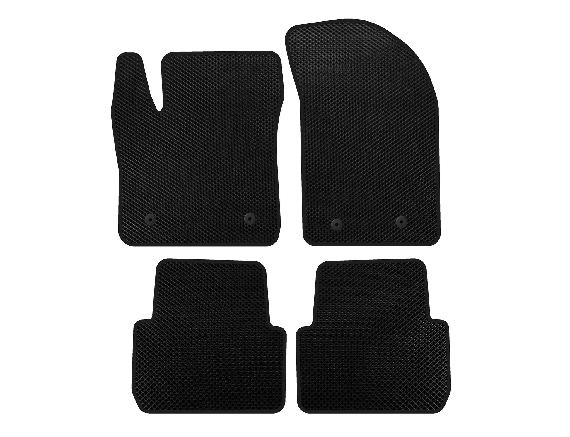 EVA Floor Mats (SD, Black) for Chrysler 200 I 2010-2014 - image 1