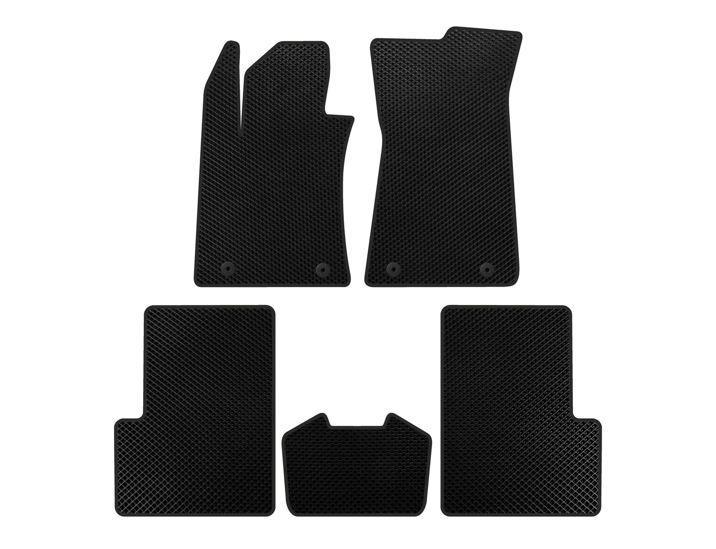 EVA Floor Mats (2020-, Black) for MG ZS 2017- - image 1