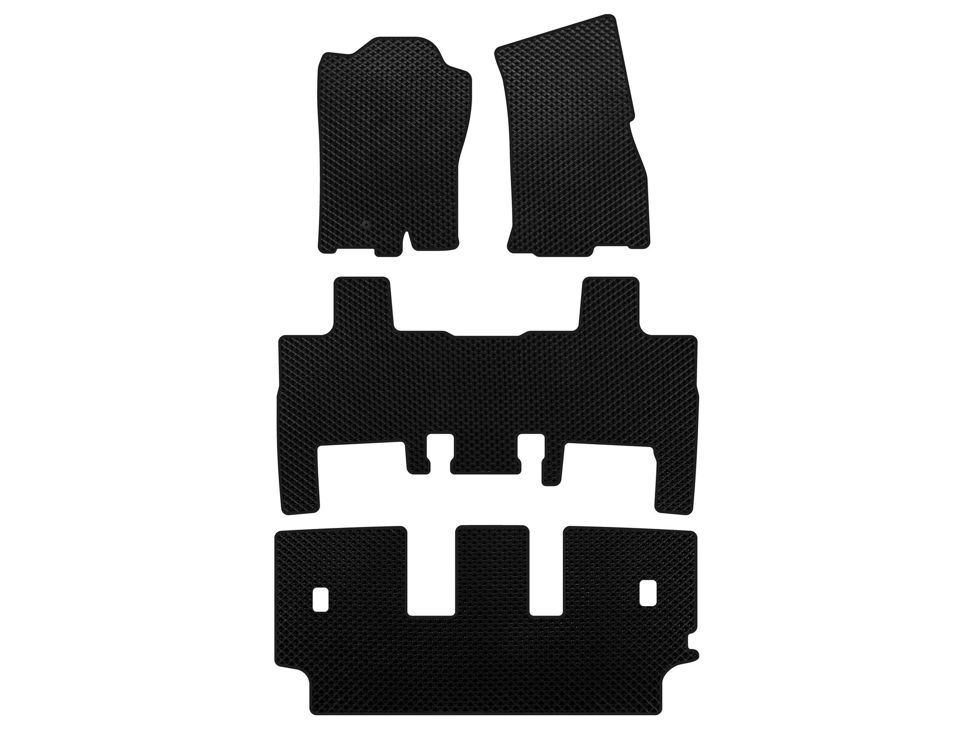 EVA Floor Mats (2007-2014, Black) for Ford Expedition 2007-2017 - image 1