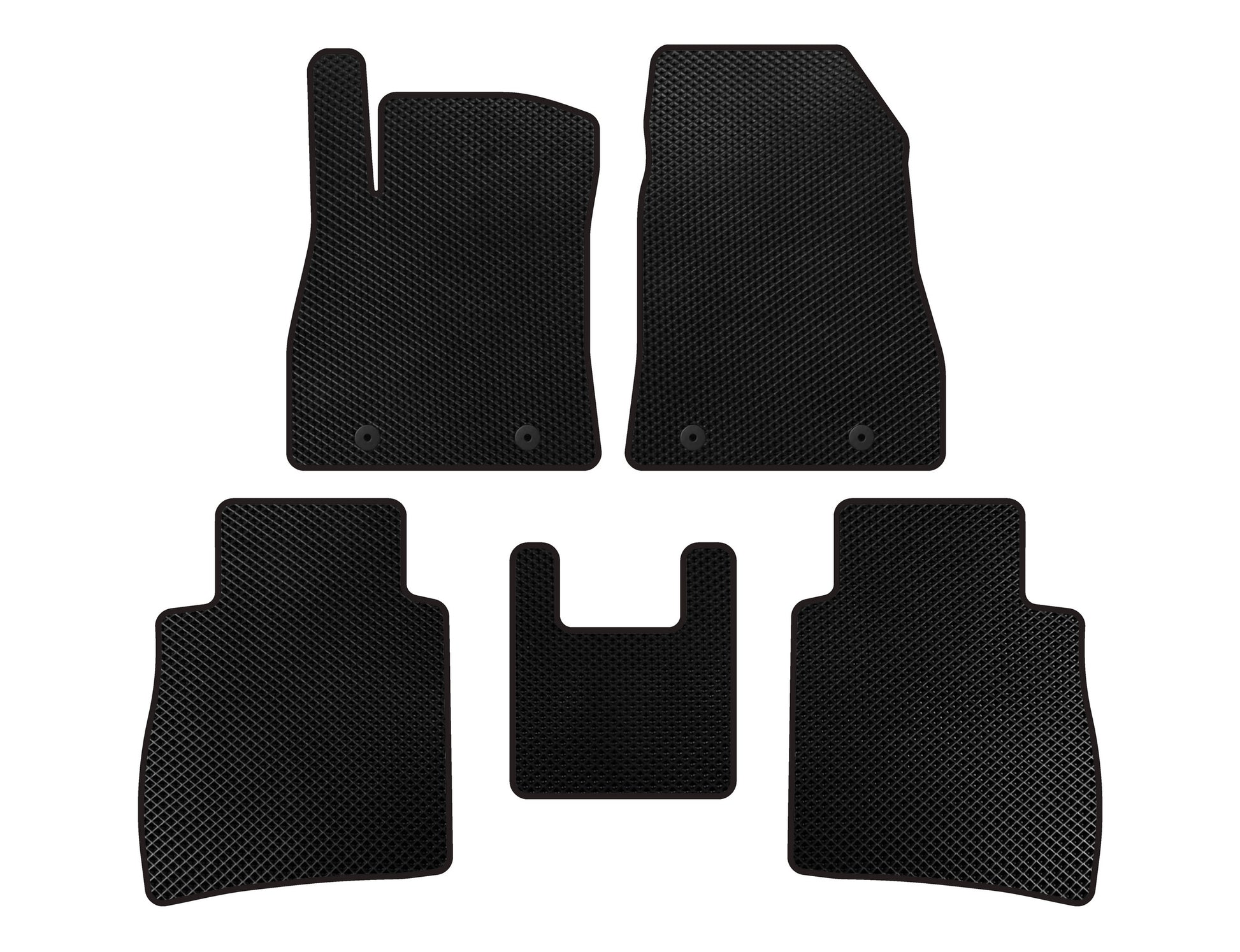 EVA Floor Mats (SD, Black) for Nissan Sentra 2012-2019 - image 1
