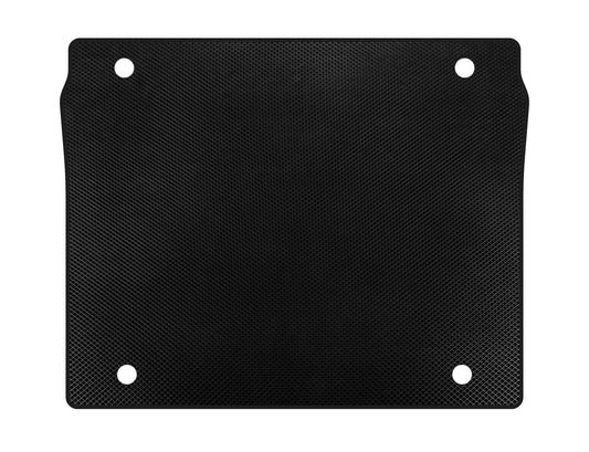 Carpet in the trunk (5-seater/Short base, Black) for Fiat Doblo II 2010-2022 - image 1