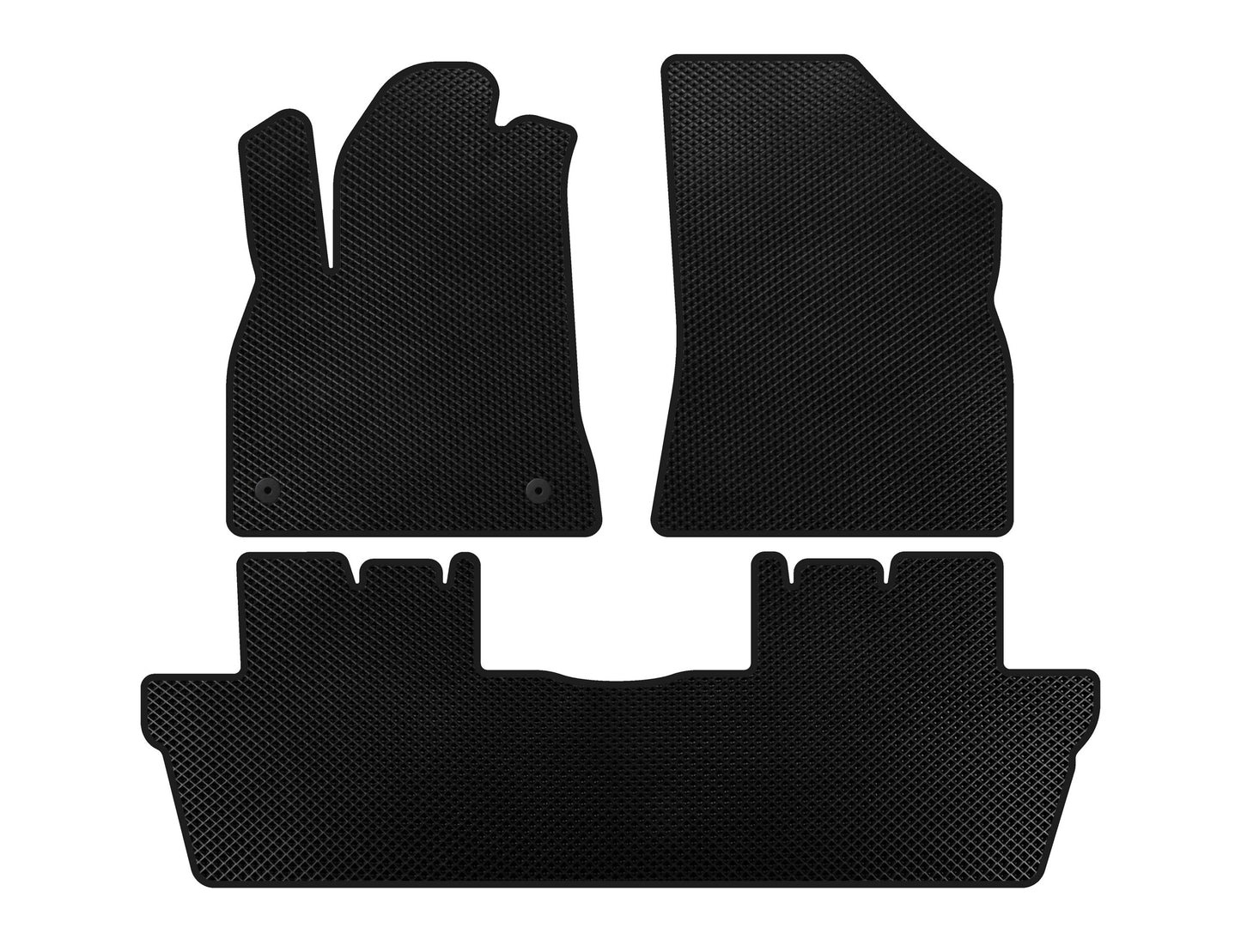 EVA Floor Mats (black) for Peugeot 5008 2009-2016 - image 1