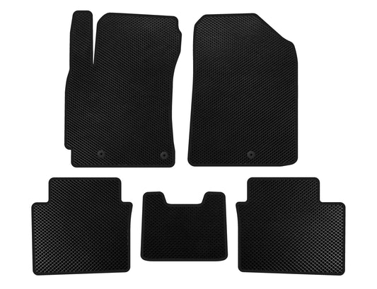 EVA Floor Mats (2018-2021, Black) for Kia Forte 2008–2024 - image 1