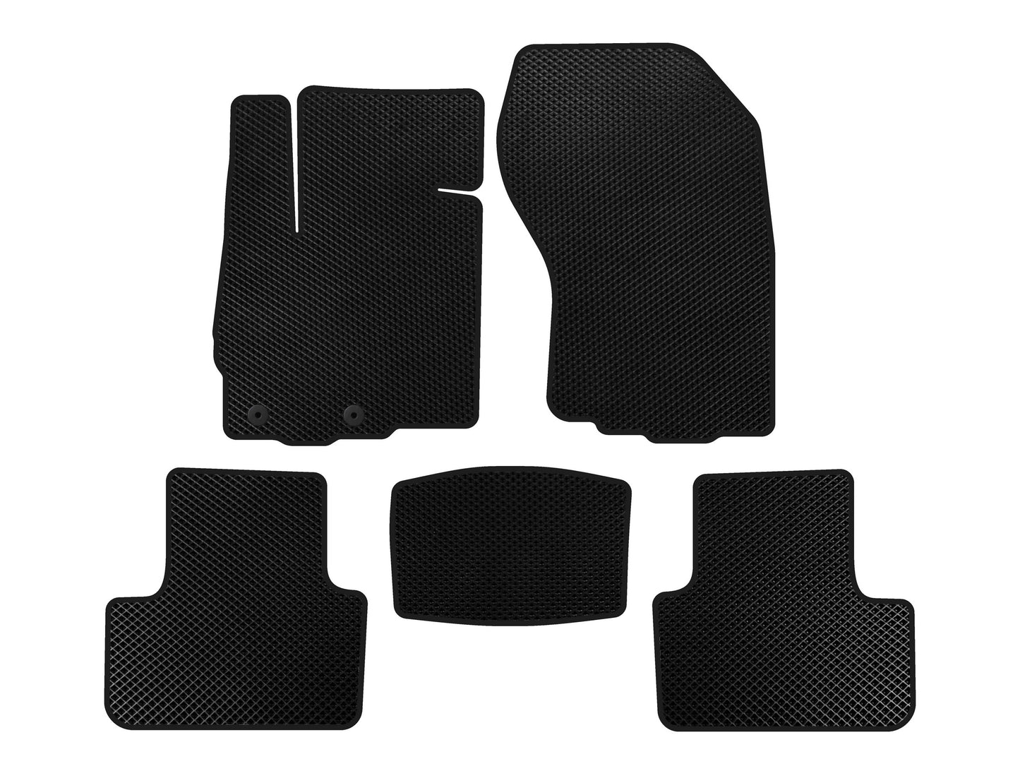 EVA Floor Mats (Black) for Peugeot 4008 2012-2017 - image 1
