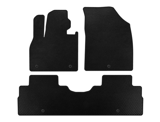 EVA Floor Mats (2 Rows, 8-Seater, Black) for Hyundai Palisade 2018-2025 - image 1